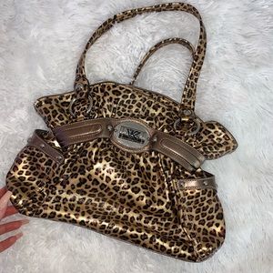 Kat Van Zeeland Cheetah Print Purse